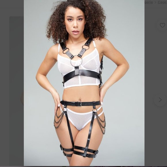 Other - Leather Women's Full Body Harness -BDSM Fetish wear Fetish Bondage